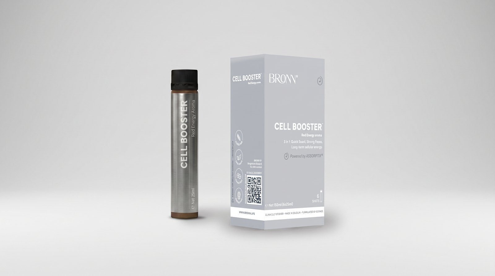 CELL BOOSTER™ 6-pack in the grey box