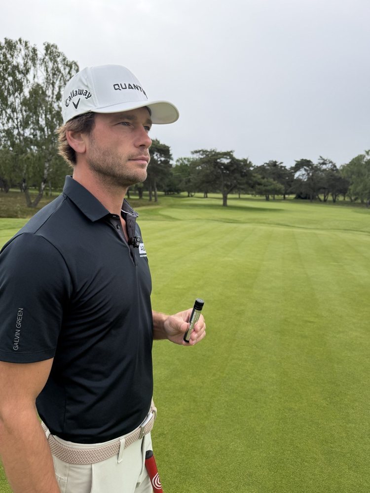 Olivier Withofs on the golf course